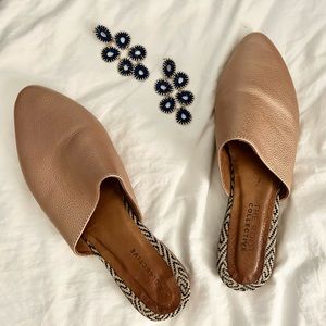 Root Collective Leather Mules